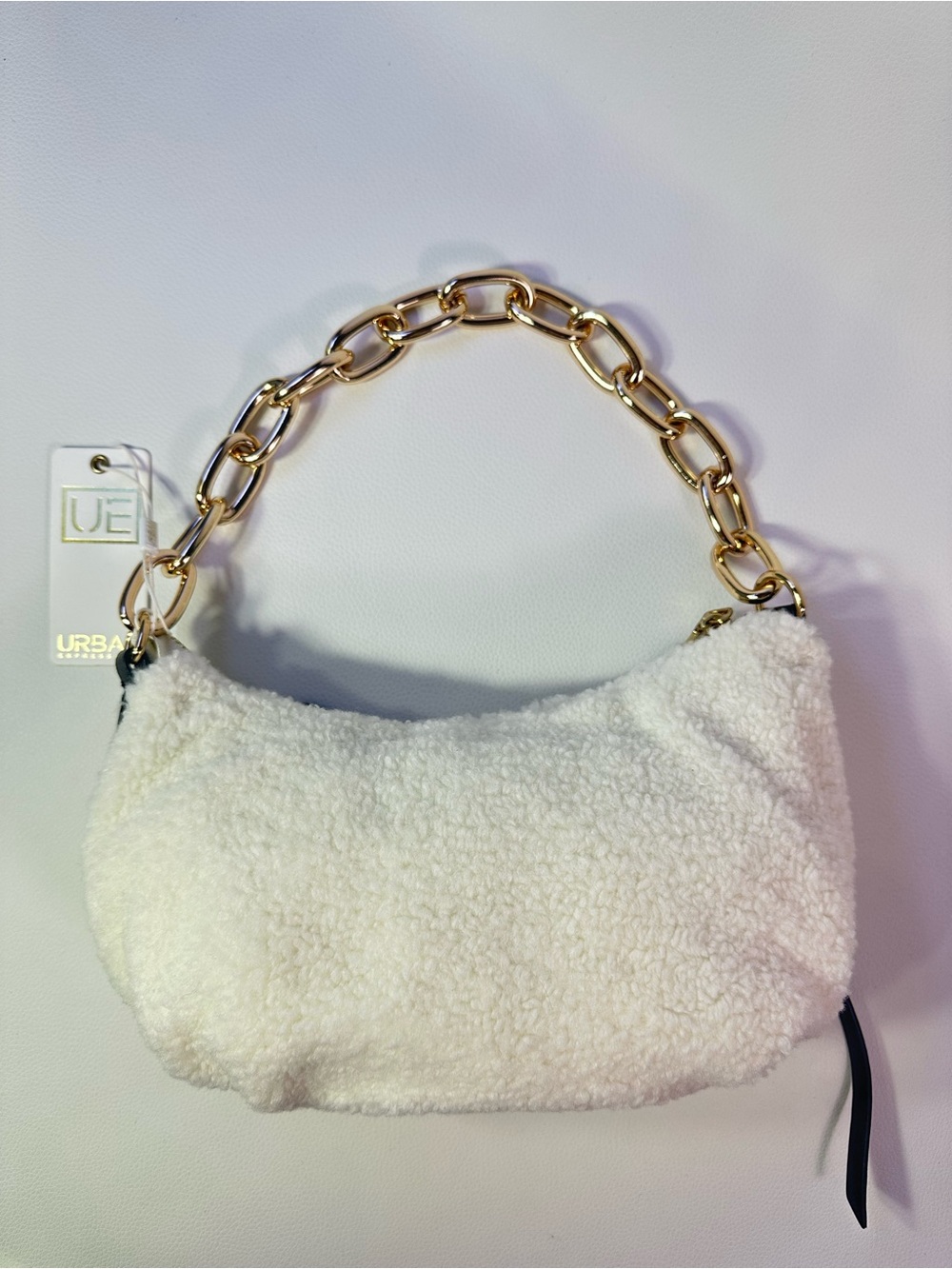 NEW URBAN EXPRESSIONS MESA SHERPA SHOULDER/CROSSBODY BAG - Picture 6 of 9